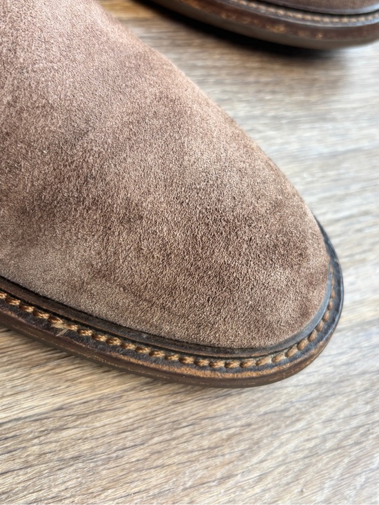 Aquatalia Suede Chukka Boots Brown Made in Italy Men\'s 10.5 main image 10